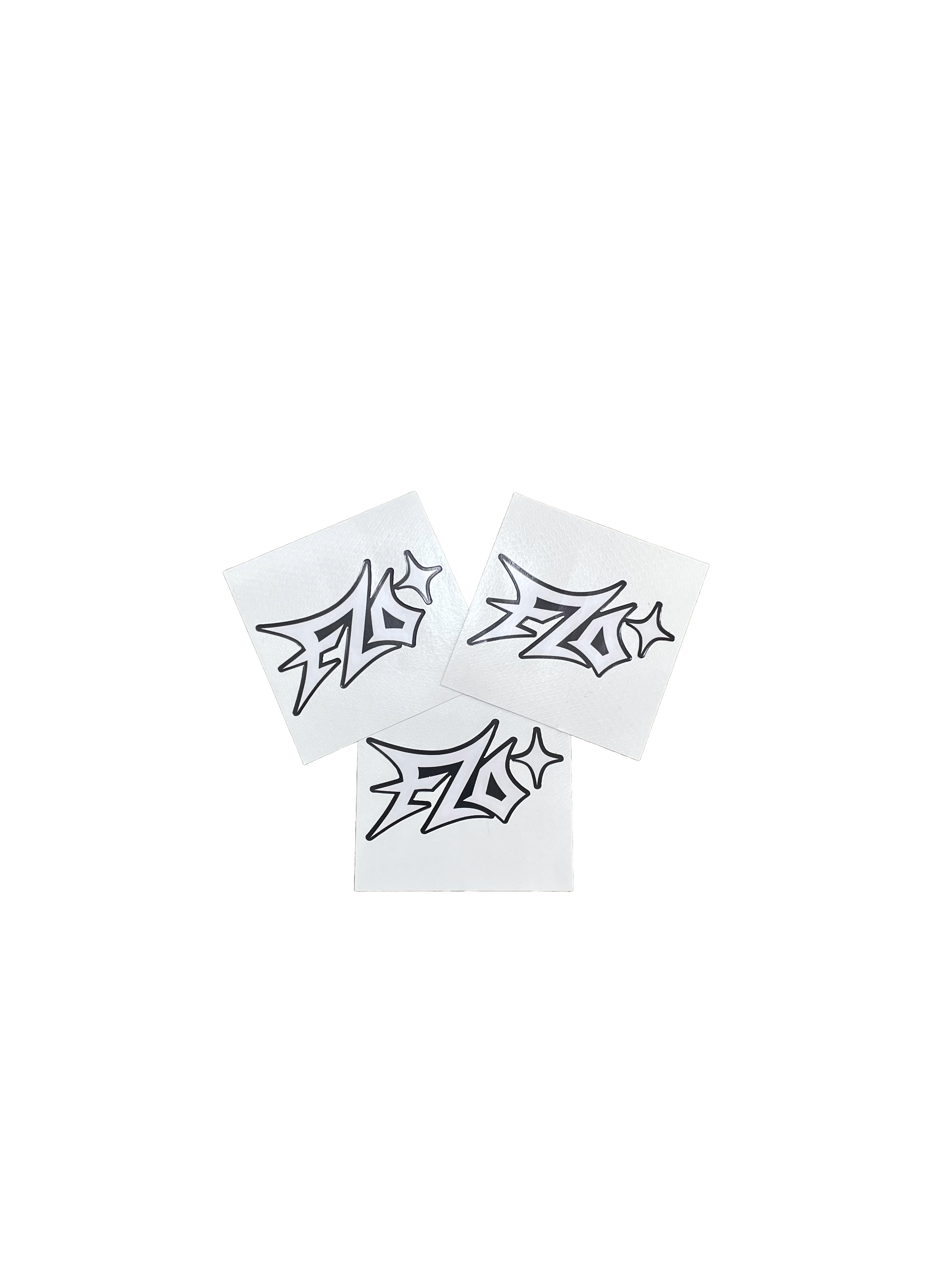 Flo. Club sticker set